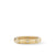 Modern Renaissance Band Ring in 18K Yellow Gold with Diamonds, Size 6