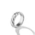 Sculpted Cable Band Ring in Sterling Silver, Size 7