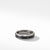 Load image into Gallery viewer, Beveled Band Ring in Grey Titanium with Black Titanium