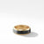Load image into Gallery viewer, Beveled Band Ring in 18K Yellow Gold with Black Titanium