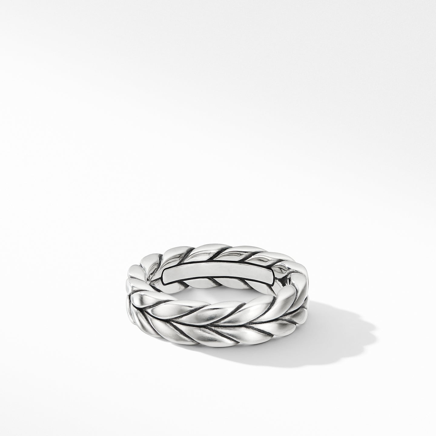 Chevron Woven Band Ring, Size 9