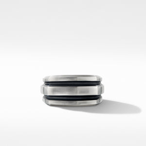 Deco Cigar Band Ring, Size 11