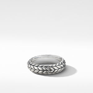 Chevron Band Ring, Size 10