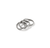 John Hardy Silver Mini Chain Ring
