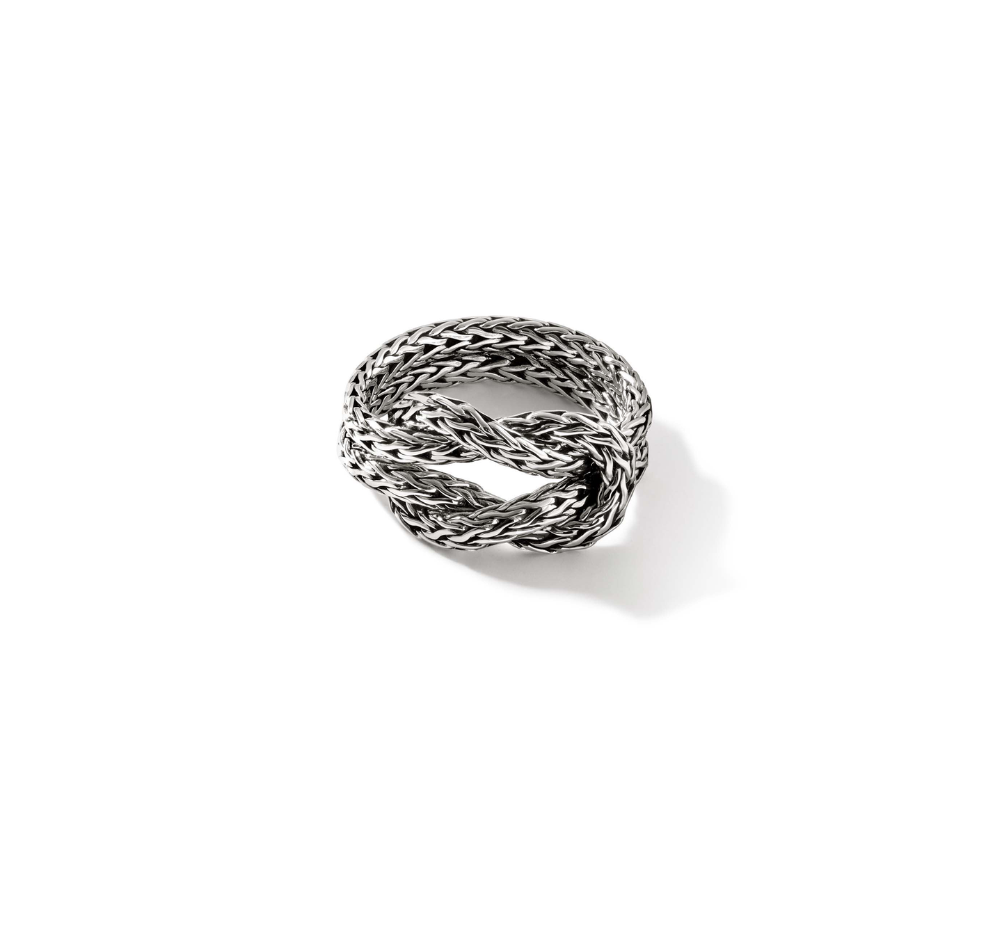 John Hardy Manah Silver Chain Ring