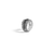 John Hardy Classic Chain Sterling Silver Multi-Row Ring with Black Sapphire