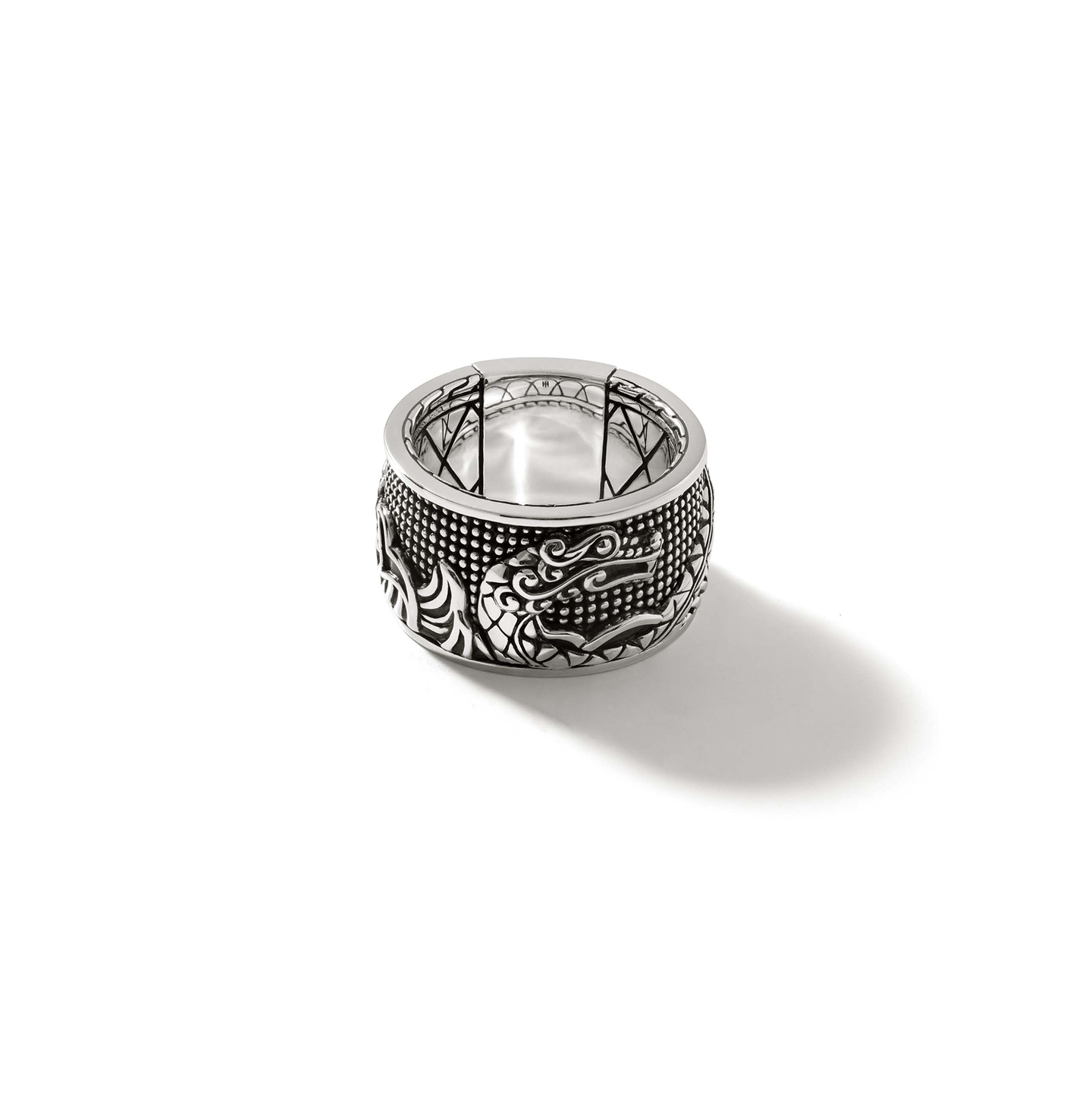 John Hardy Naga Sterling Silver Band, 14mm