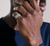 Model Wearing John Hardy Classic Chain Silver Band