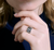Woman Wearing Unisex John Hardy Classic Chain Silver Band