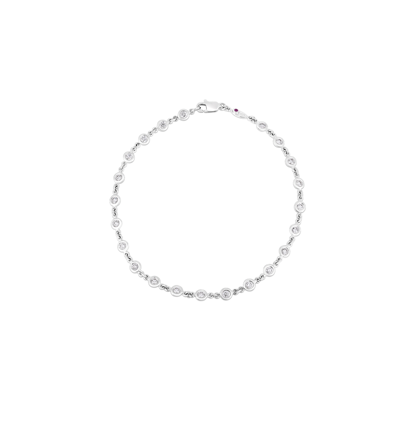 Roberto Coin Diamonds by the Inch Continuous Diamond Station Bracelet