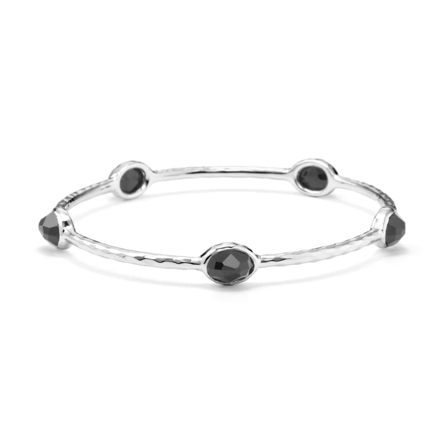 swatch||Hematite and Clear Quartz Doublet
