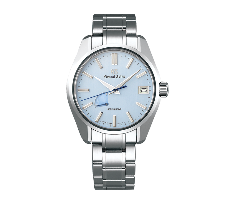 Grand Seiko Heritage Watch with Icy Blue Dial, 40mm