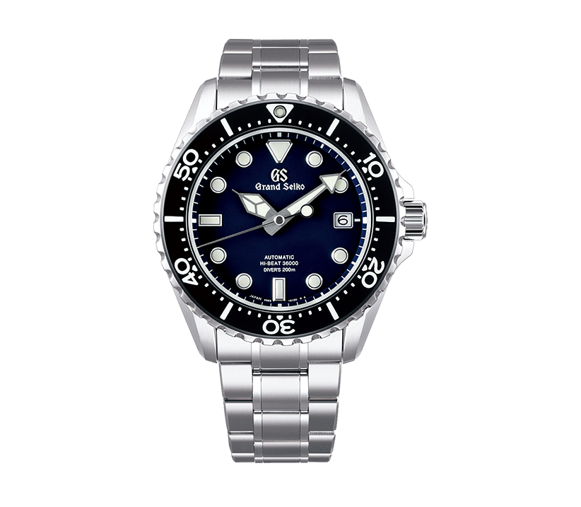Grand Seiko Sport Watch with Dark Blue Dial, 44mm