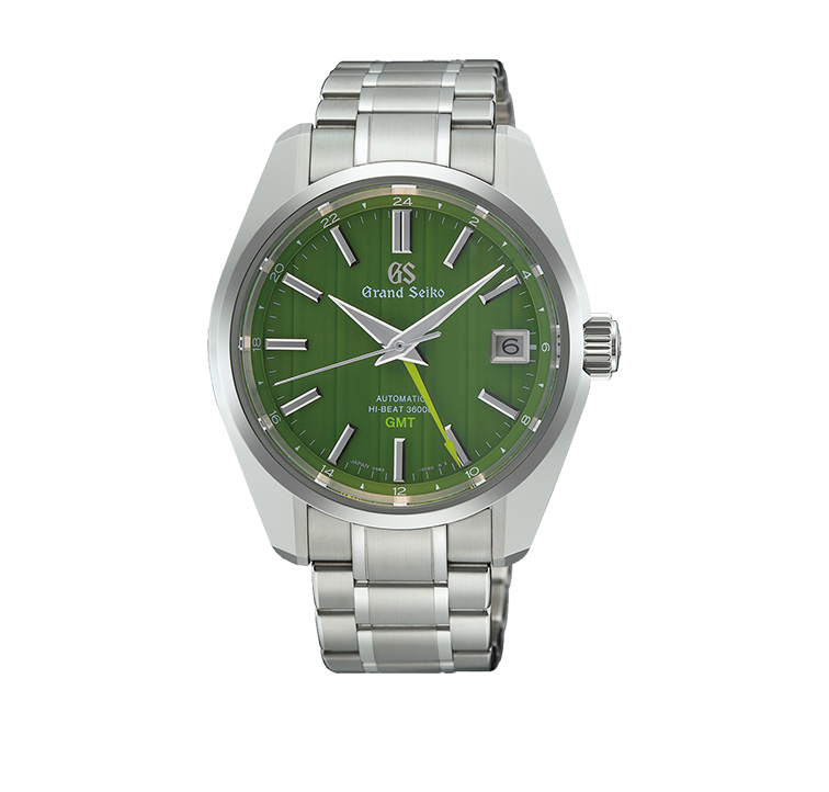 Grand Seiko Heritage Watch with Bamboo Green Dial, 40mm