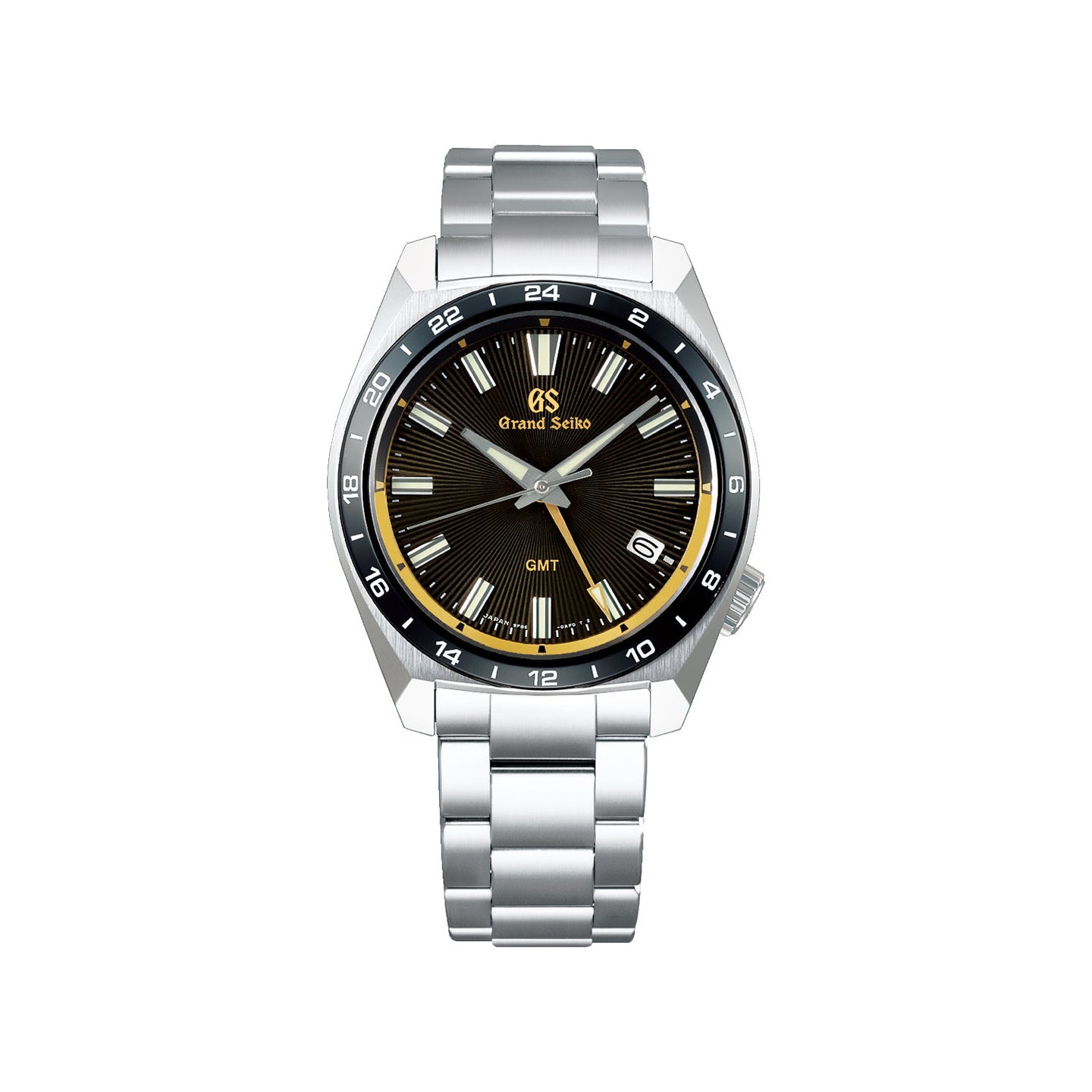 Grand Seiko Sport Watch with Black Dial and Black/Yellow Bezel, Limited Edition