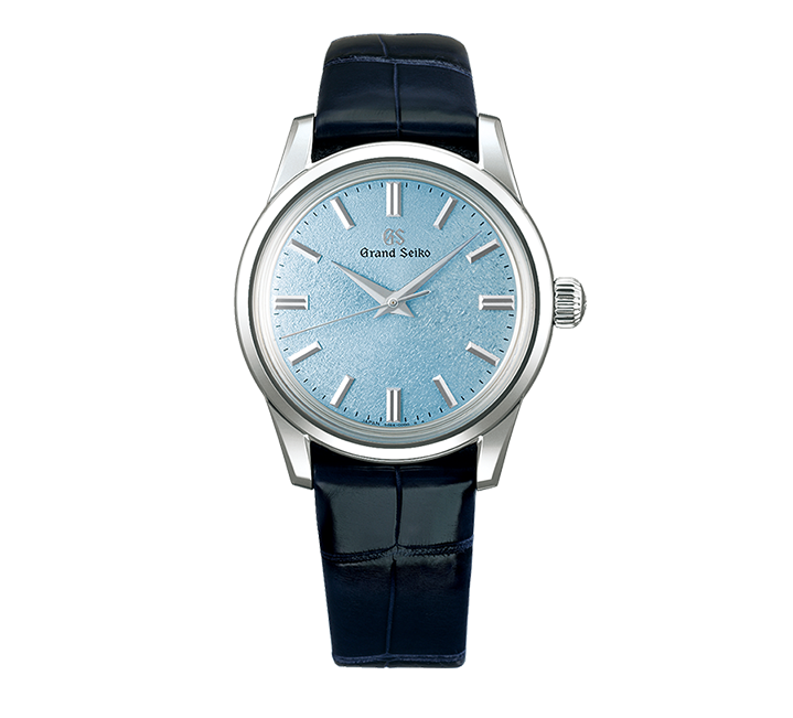 Grand Seiko Elegance Watch with Blue Dial 37mm Fink s