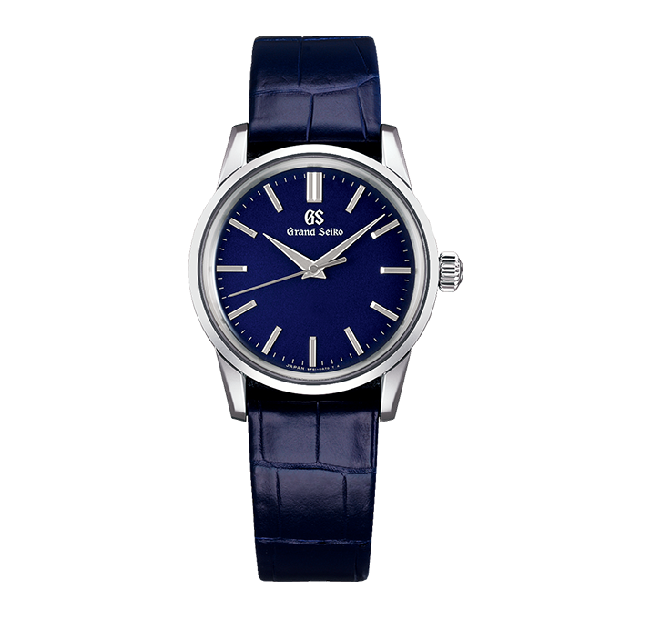 Grand Seiko Elegance Watch with Blue Dial, 34mm | Fink's
