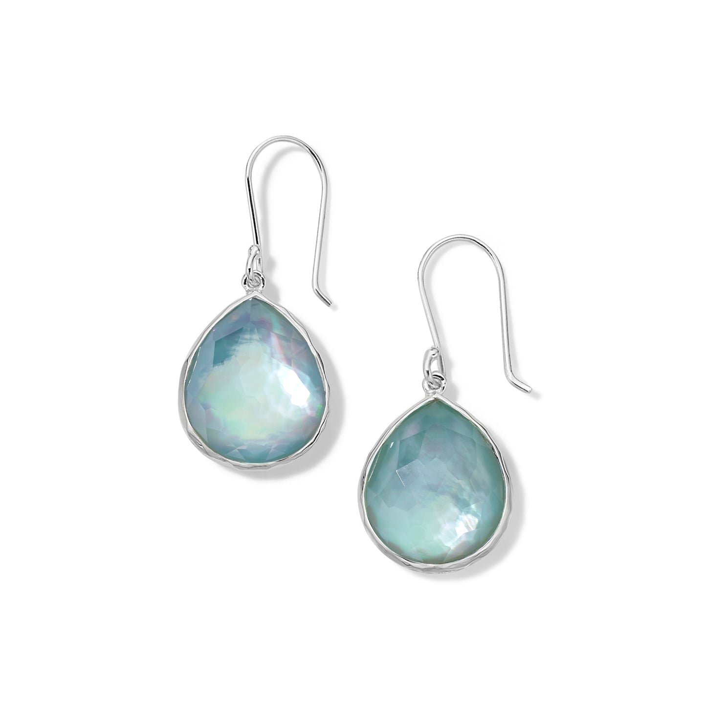 IPPOLITA Rock Candy Blue Gemstone Teardrop Earrings in Sterling Silver