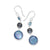 Load image into Gallery viewer, IPPOLITA Lollipop Sterling Silver Small Lollitini Gemstone Drop Earrings in Eclipse