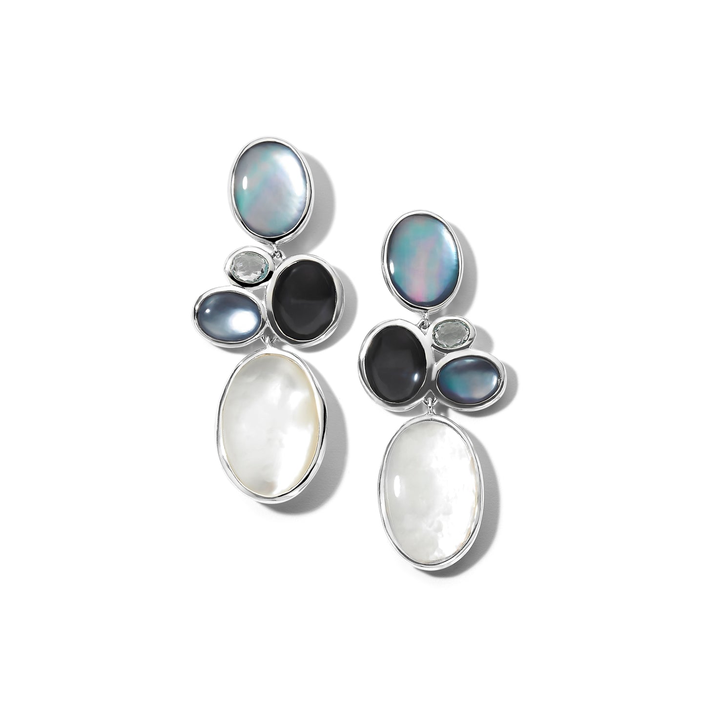 IPPOLITA Sterling Silver Rock Candy Cluster Cascade Earrings