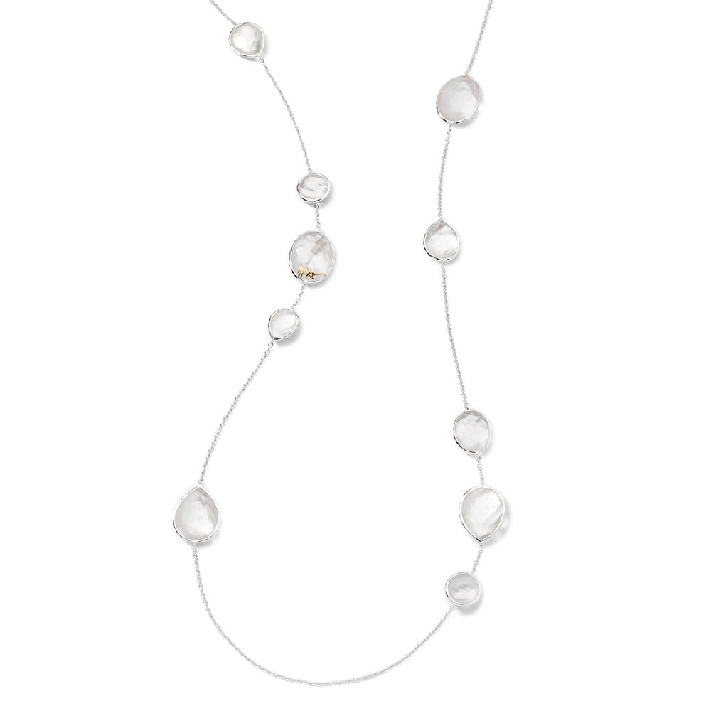 IPPOLITA Rock Candy® Sterling Silver Mother-of-Pearl Doublet Gelato Station Necklace