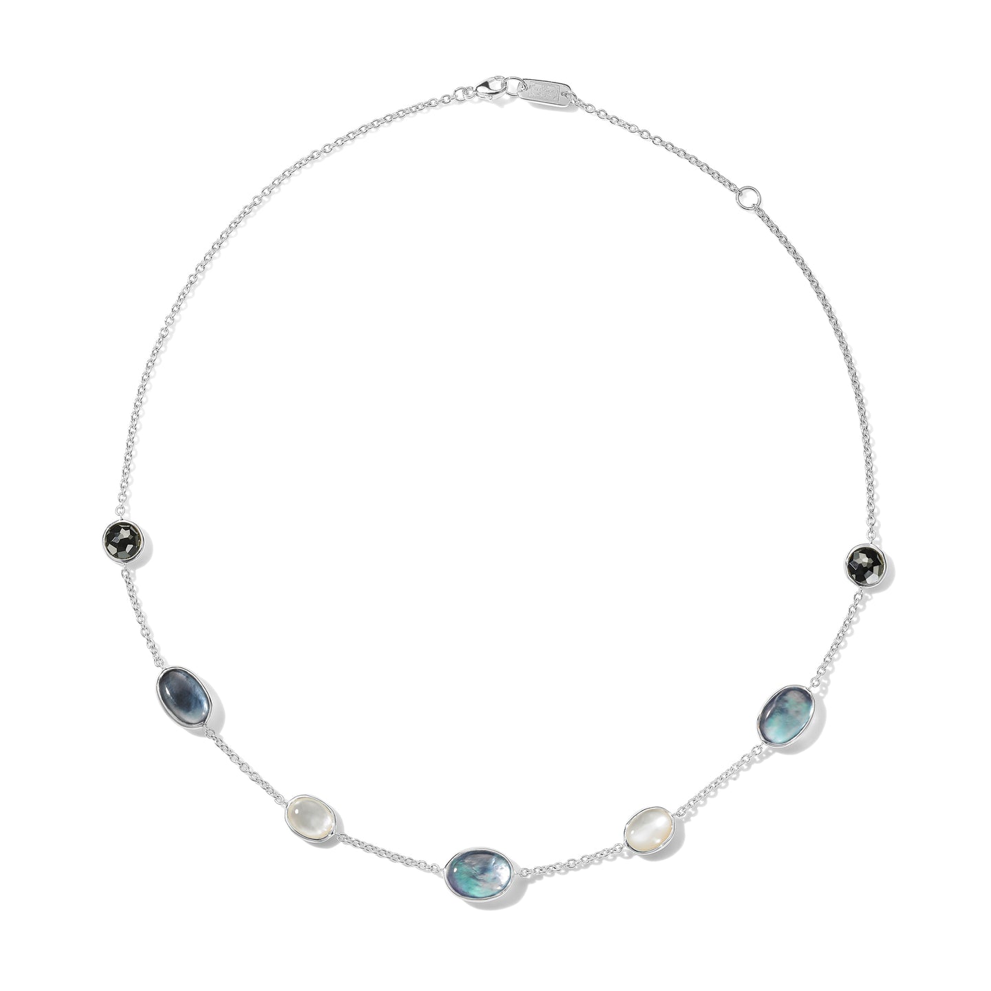 IPPOLITA Sterling Silver Rock Candy 7 Stone Short Necklace