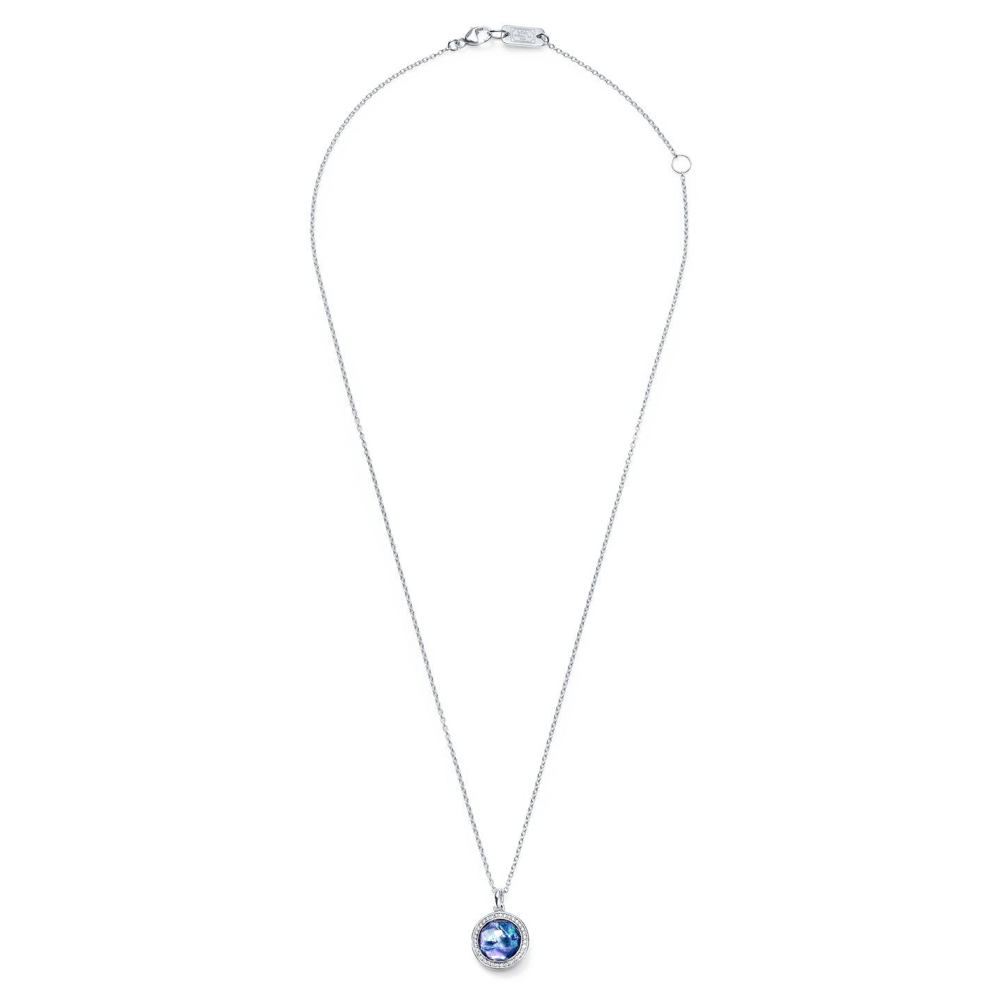 IPPOLITA Lollipop Clear Quartz, Mother-of-Pearl, Lapis Triplet Pendant Necklace