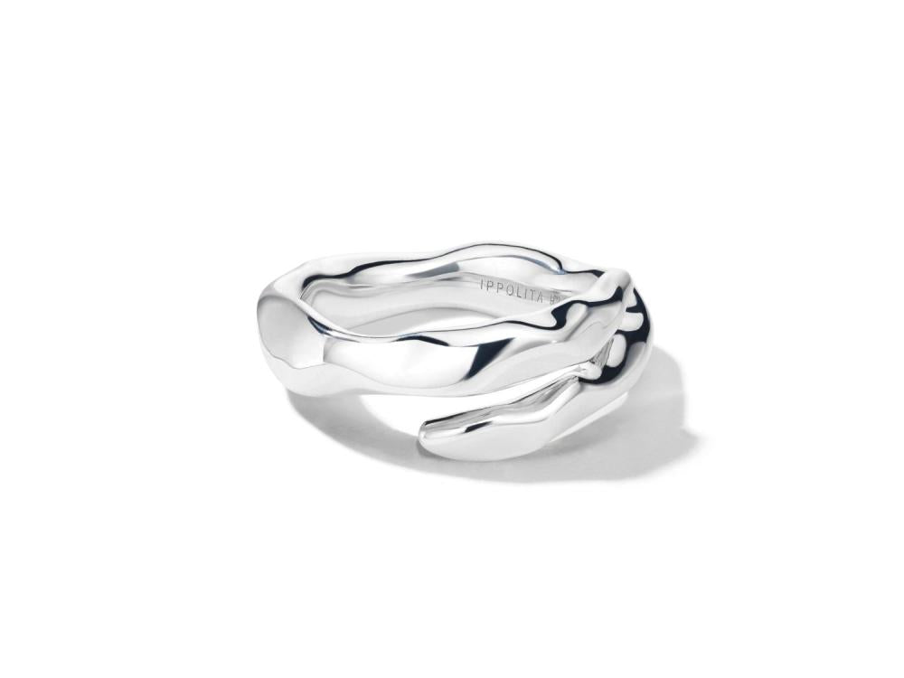 IPPOLITA Sterling Silver Classico Squiggle Bypass Ring