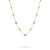 Marco Bicego Siviglia 18K Yellow Gold Diamond Station Necklace