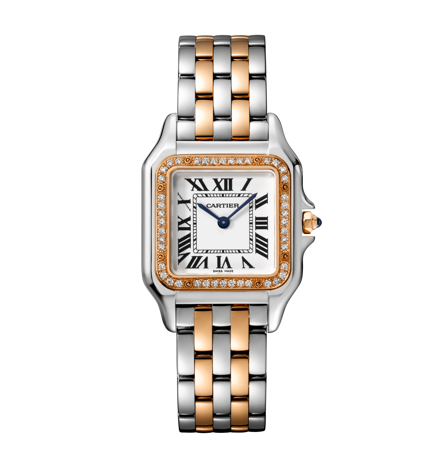 Panthère De Cartier Watch with Rose Gold