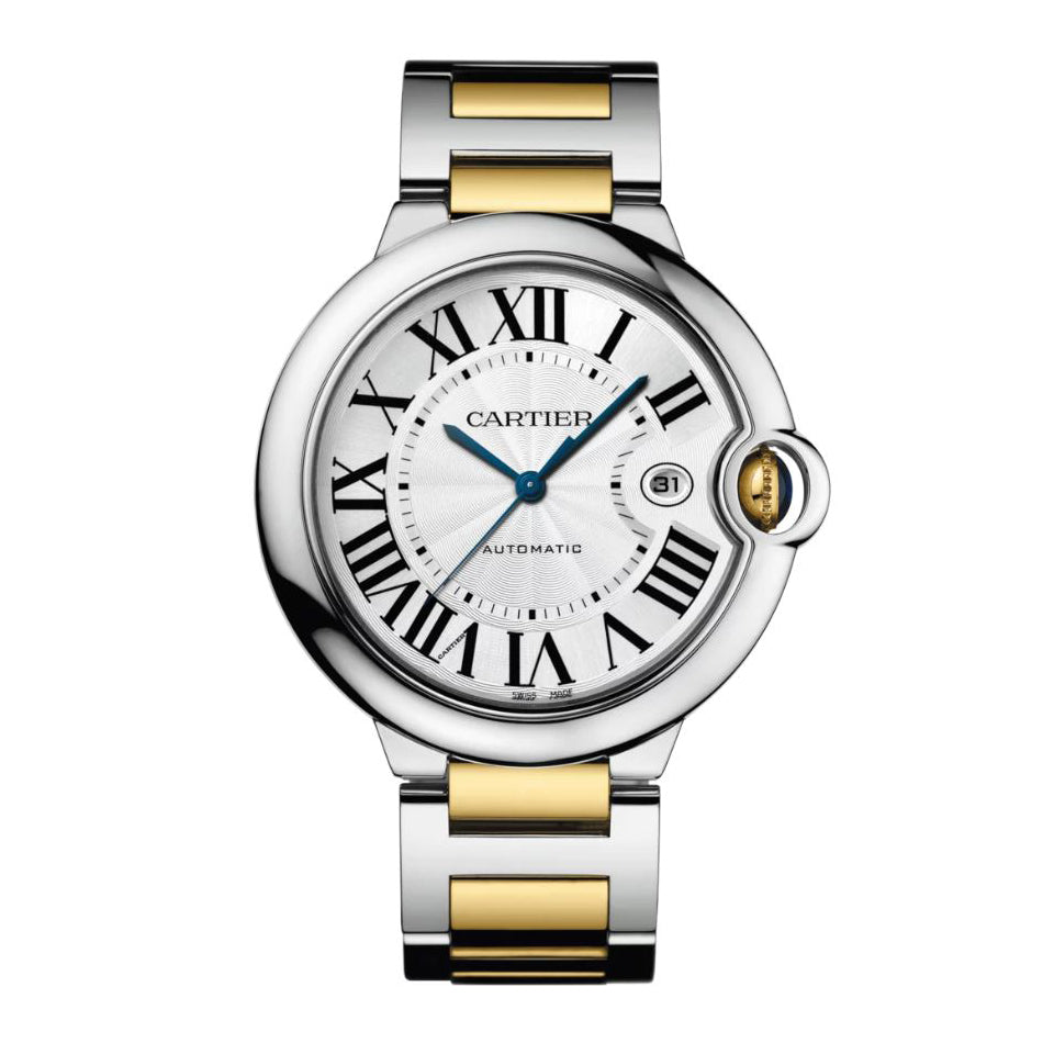 Ballon Bleu de Cartier 42 mm Steel and Yellow Gold Watch