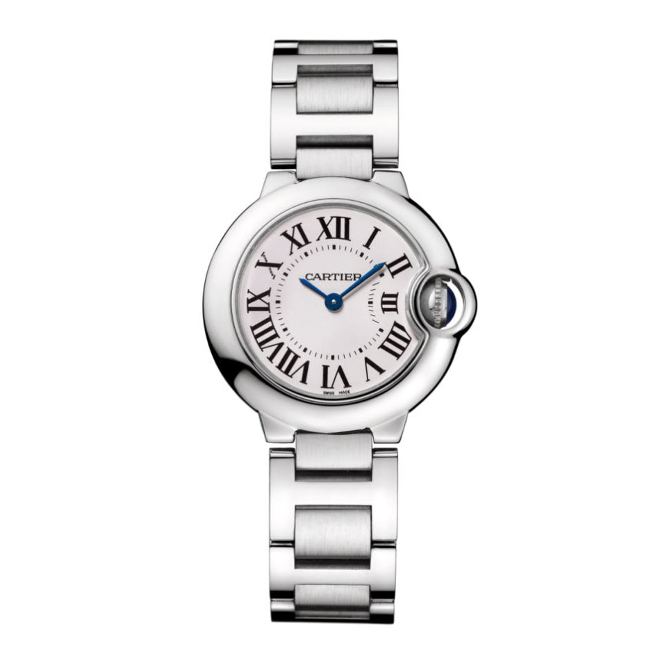 Ballon Bleu de Cartier 28 mm Steel Watch