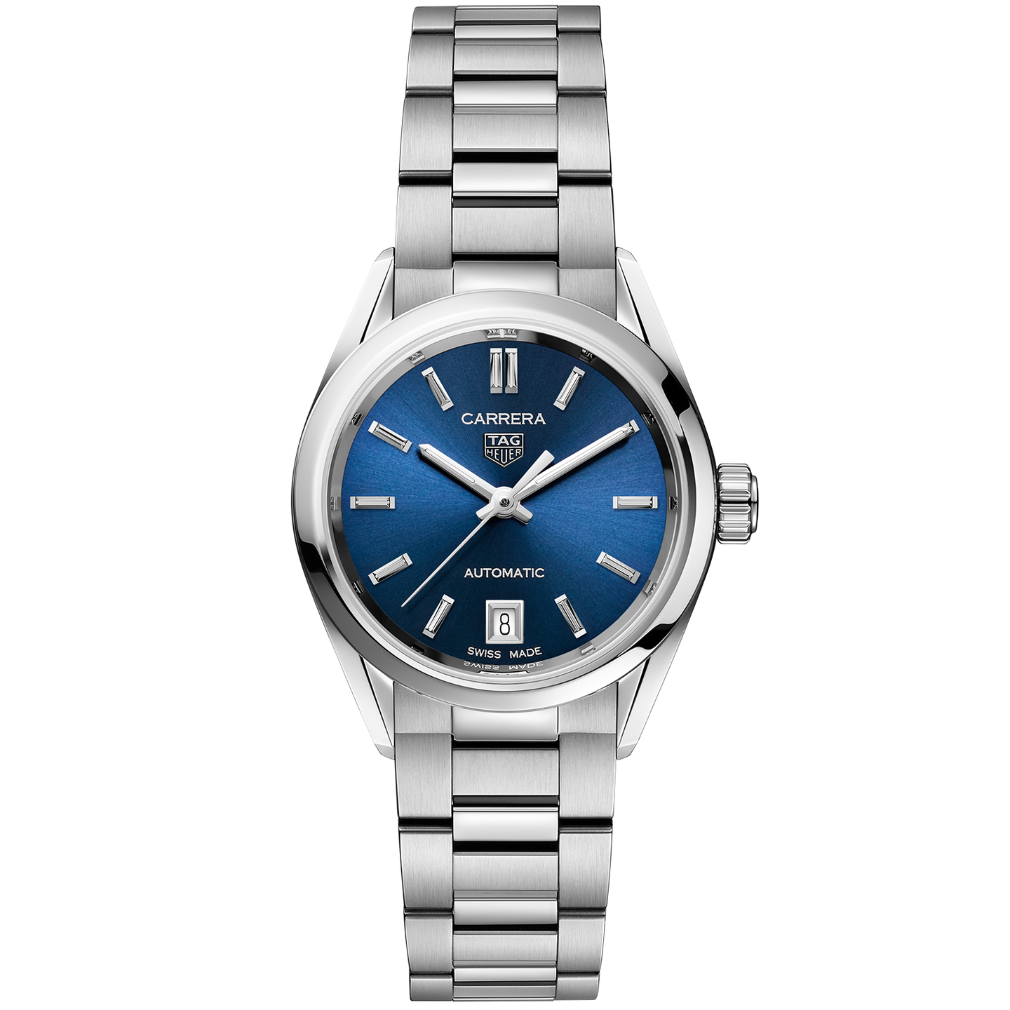 TAG Heuer Carrera Calibre 9 Automatic Ladies' Blue Steel Watch