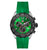 TAG Heuer Formula 1 Men&#39;s Quartz Chronograph Green Dial and Rubber Strap Watch