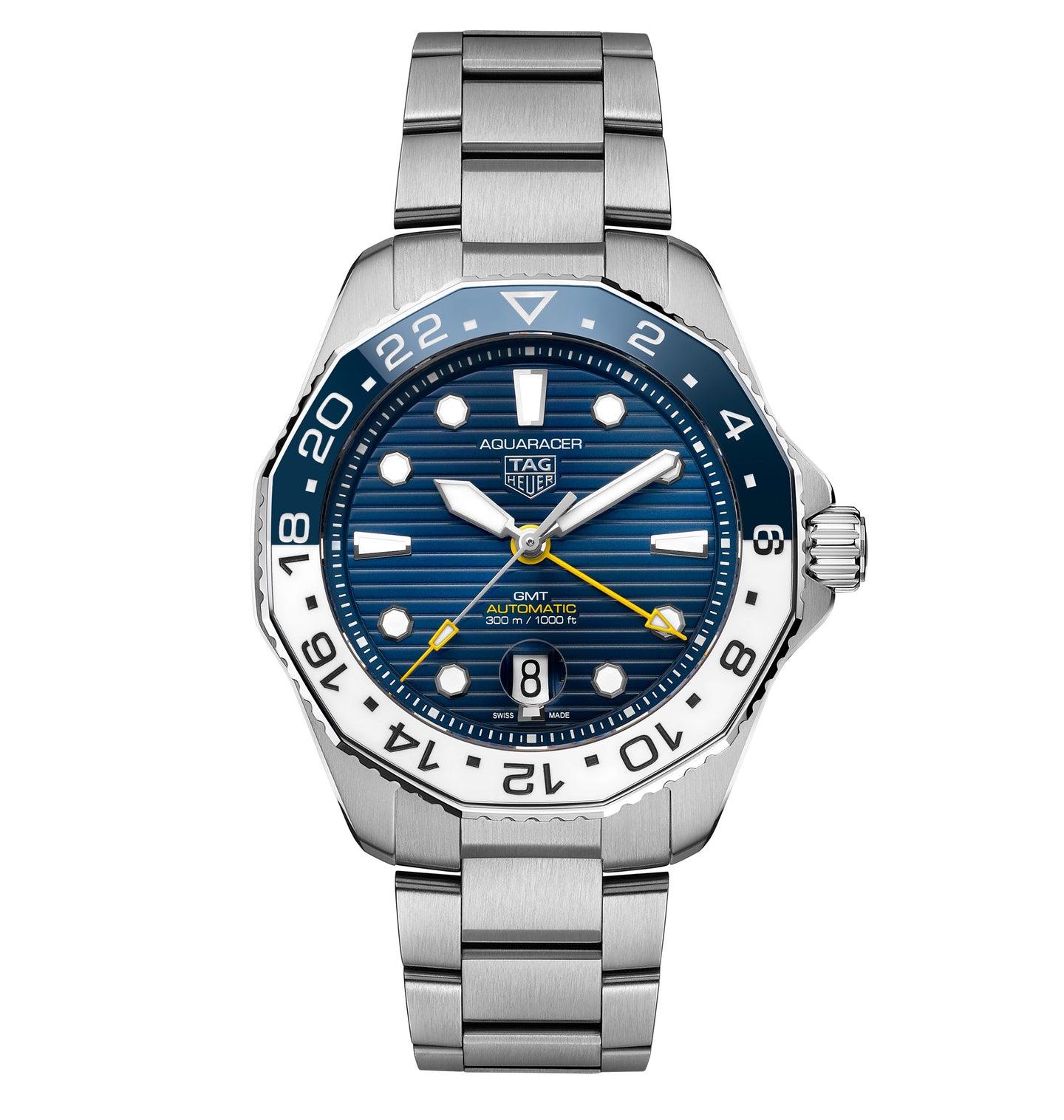 TAG Heuer Aquaracer Professional 300 GMT, 43mm with Blue Dial