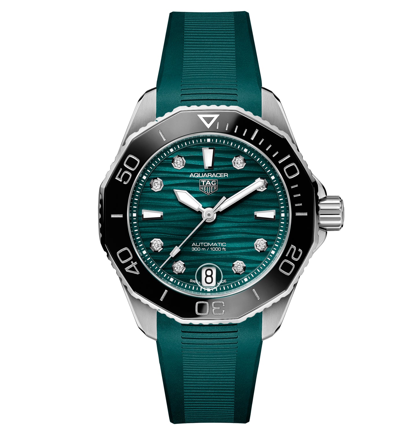 TAG Heuer Aquaracer Professional 300 Date with Teal Dial