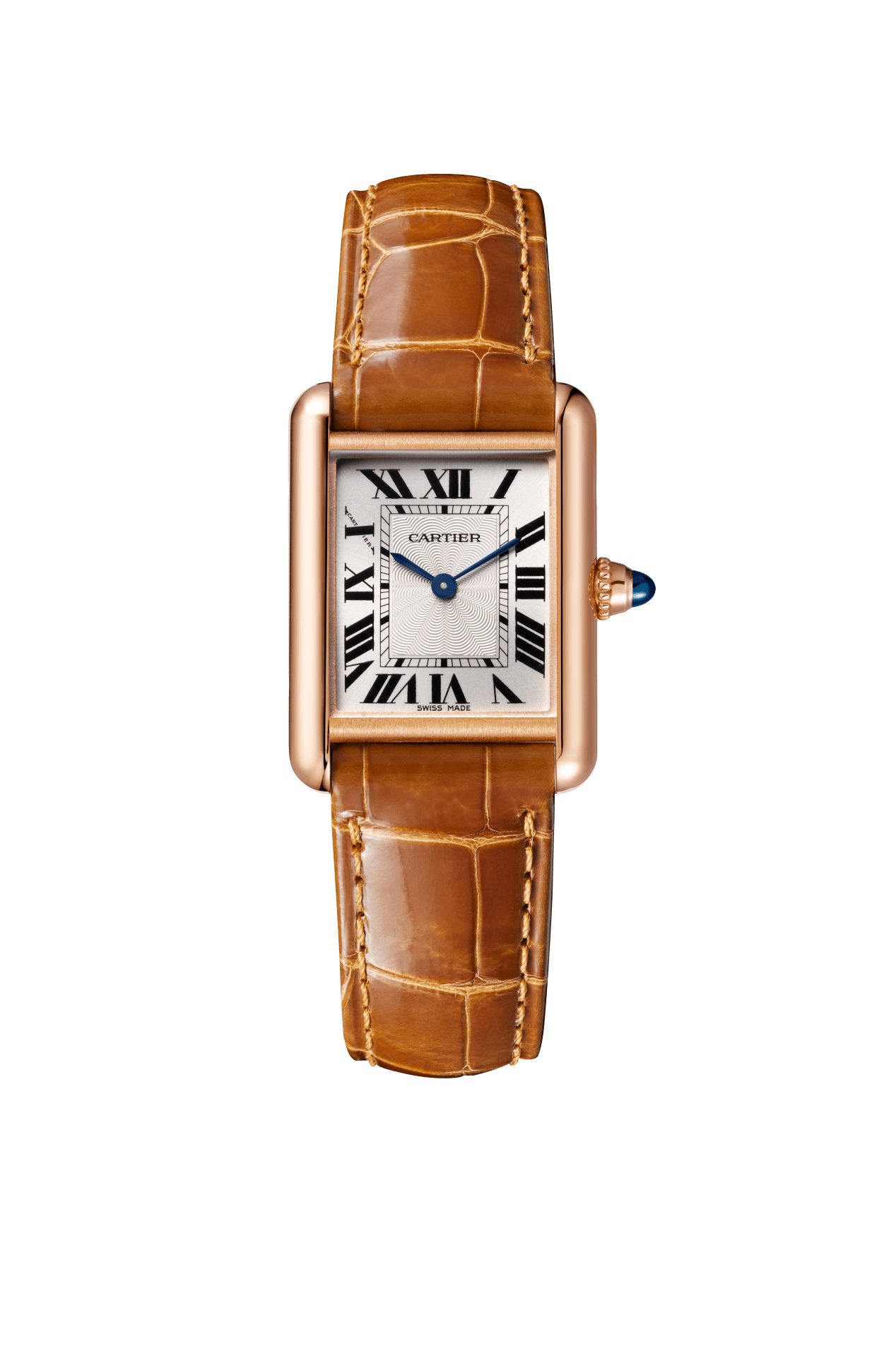 Tank Louis Cartier Watch with Rose Gold