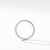 Cable 2mm Band Ring in Platinum, Size 6