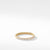 Diamond Pavé Halfway Eternity Wedding Band Ring in 18K Yellow Gold, Size 7