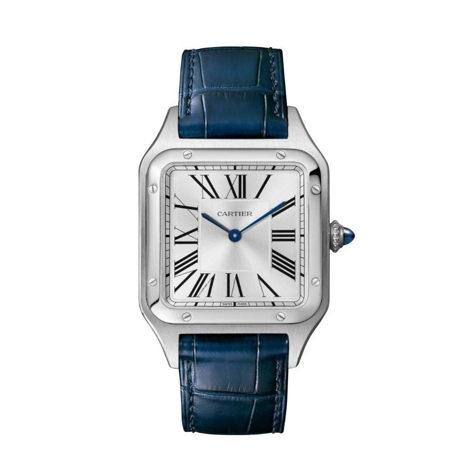 Santos-Dumont Large Steel Watch