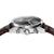 TAG Heuer Carrera Elegant Men&#39;s Calibre Heuer 02 Automatic Chronograph Anthracite Dial Watch with Leather Strap