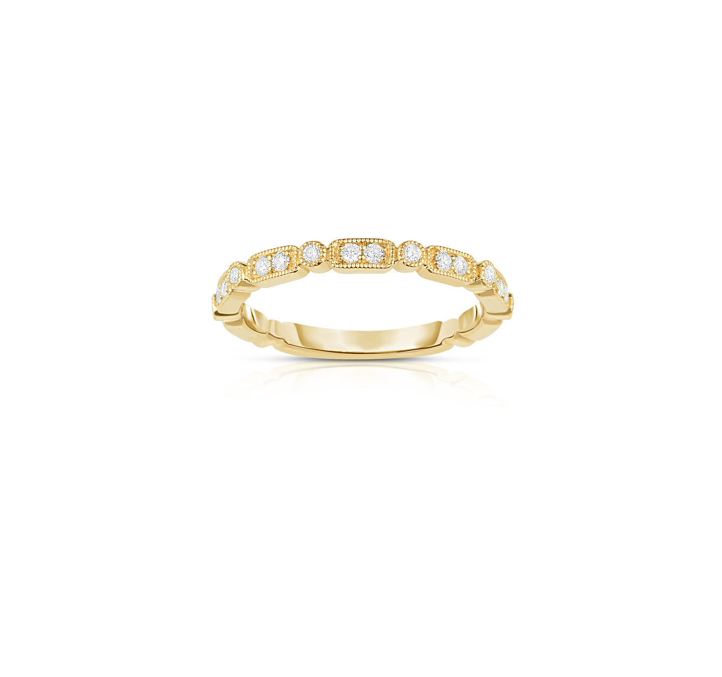 Sabel Collection 14K Yellow Gold Diamond Fashion Ring