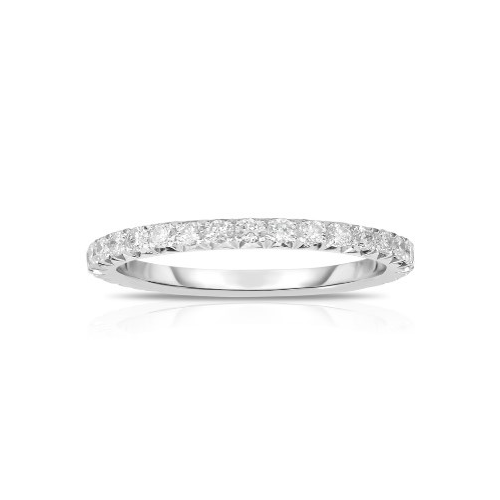 Fink's 3/4 Way Diamond Band in 14K White Gold