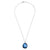 Sterling Silver Large Teardrop Pendant Necklace in Celeste by IPPOLITA