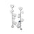 Load image into Gallery viewer, IPPOLITA Classico Sterling Silver Crinkle Nomad Linear Post Earrings