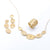 Marco Bicego Lunaria 18K Yellow Gold Hand-Engraved Three Tier Dangle Earrings