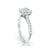 The Studio Collection Cushion Cut Center Diamond with Diamond Gallery and Shank Engagement Ring