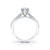Load image into Gallery viewer, The Studio Collection Pear Center Diamond with Diamond Gallery and Shank Engagement Ring