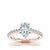 Load image into Gallery viewer, The Studio Collection Pear Center Diamond with Diamond Gallery and Shank Engagement Ring