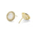 IPPOLITA Lollipop® 18K Yellow Gold Mother-of-Pearl Stud Earrings with Diamonds